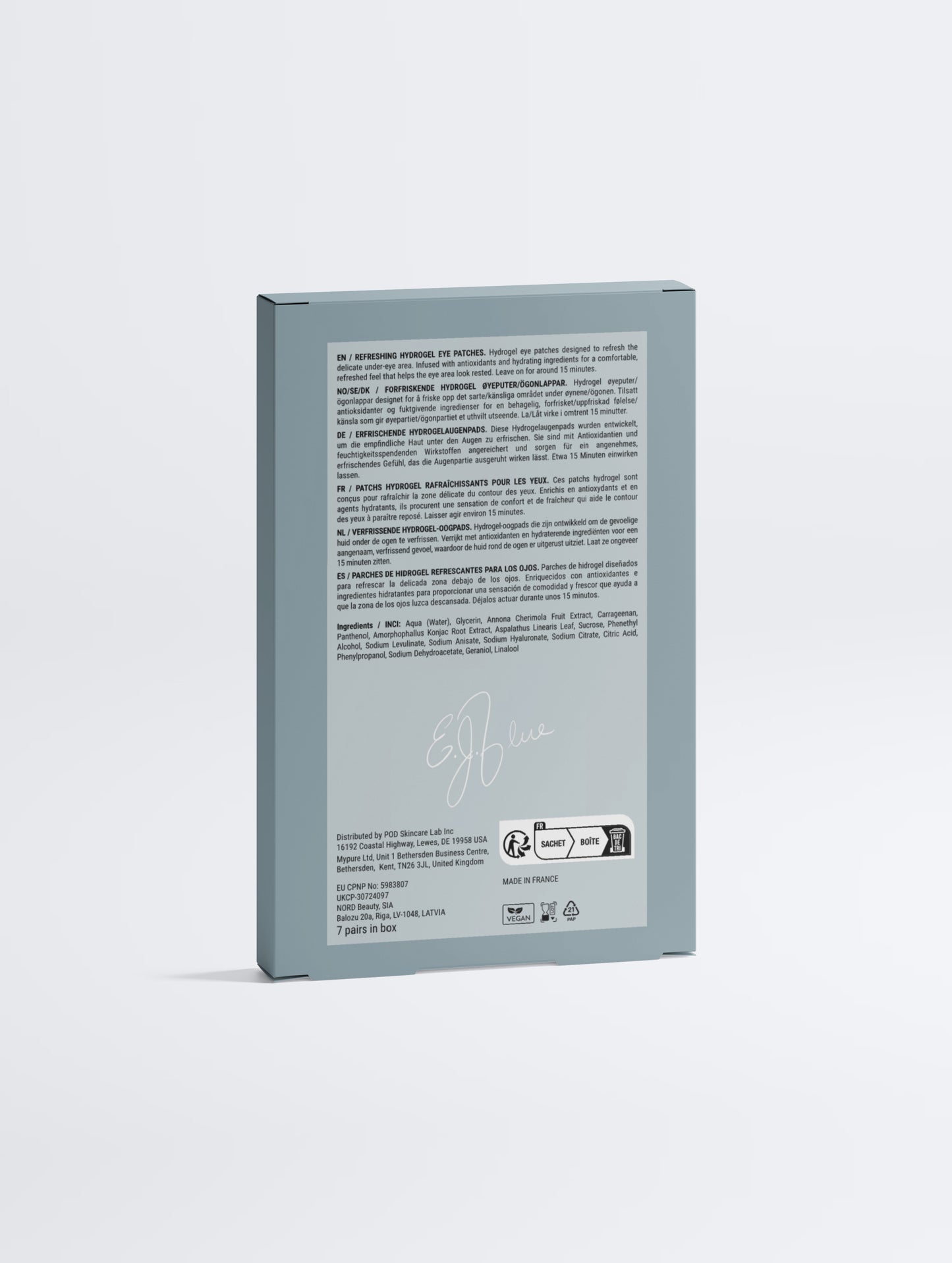 EJB Reset Eye Patches — De-Puff & Refresh