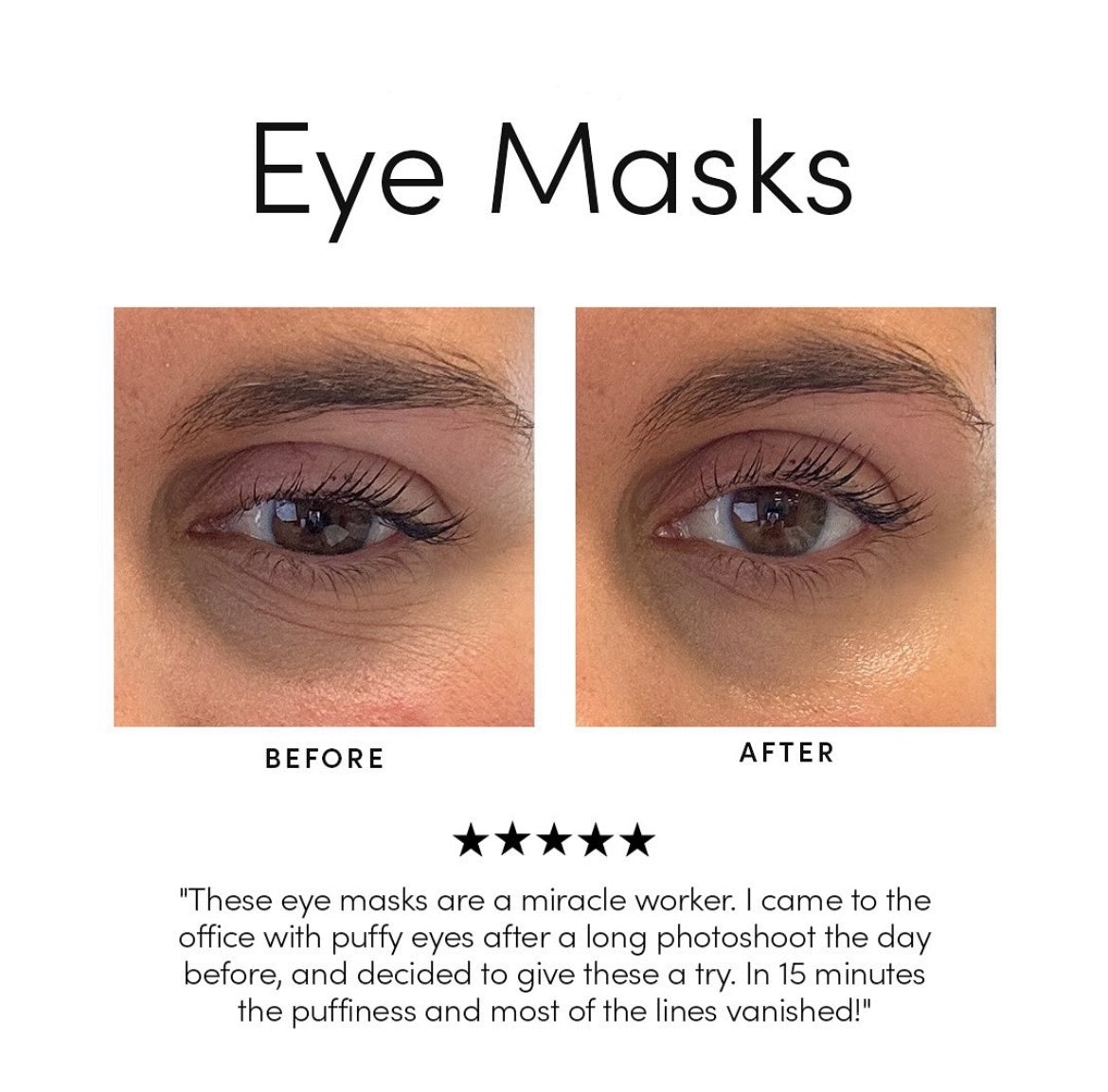 EJB Hydrogel Eye Therapy Patches ( 5 pairs )