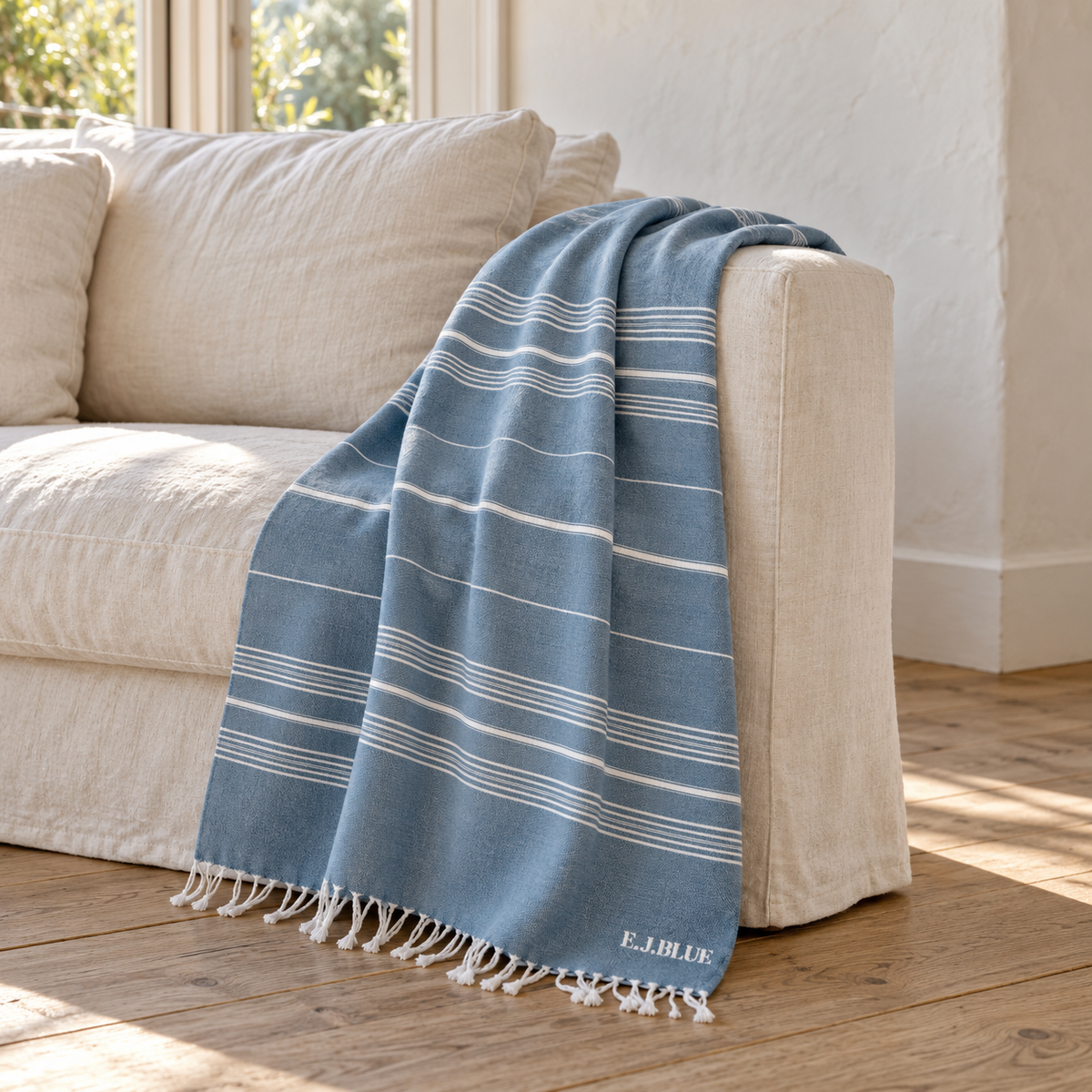 The Cali Stripe Throw