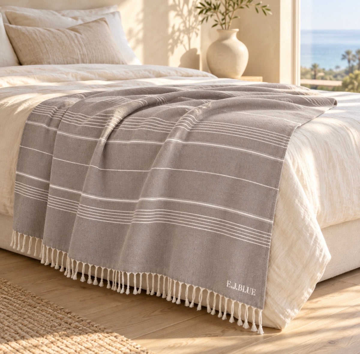 The Cali Stripe Throw