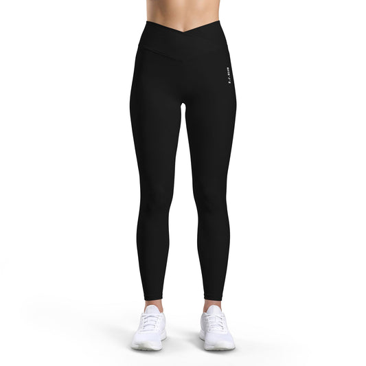 EJB Second Skin Luxe Leggings – Black V-Cut Yoga