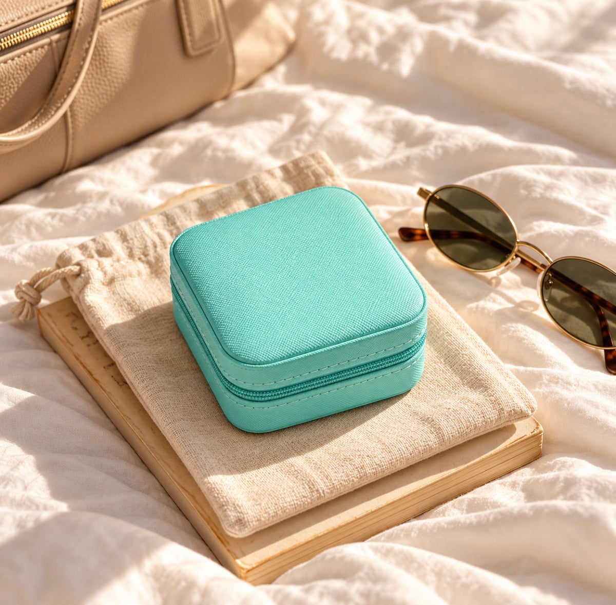 Mini Travel Jewelry Case