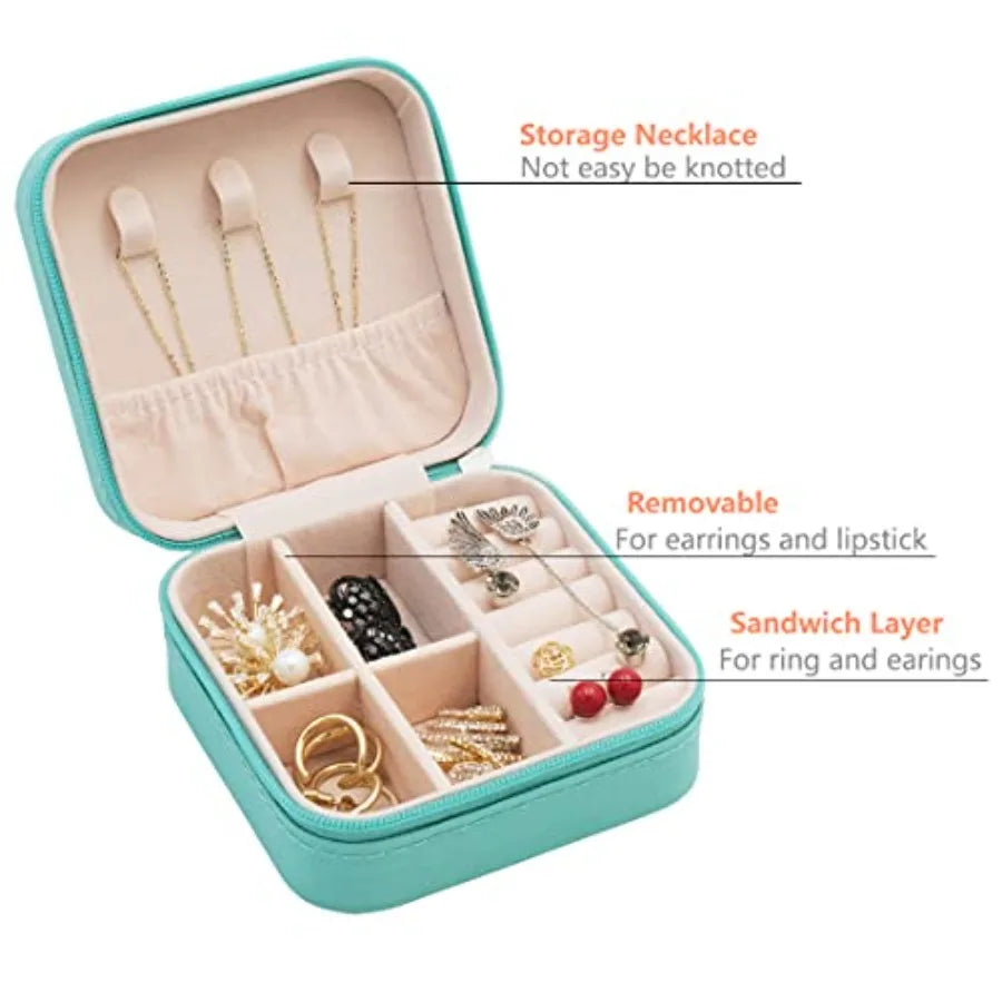 Mini Travel Jewelry Case
