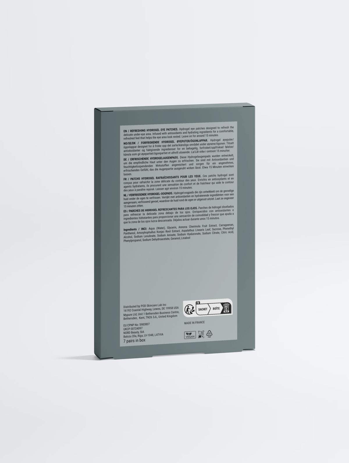 EJB Reset Eye Patches - De-Puff & Refresh